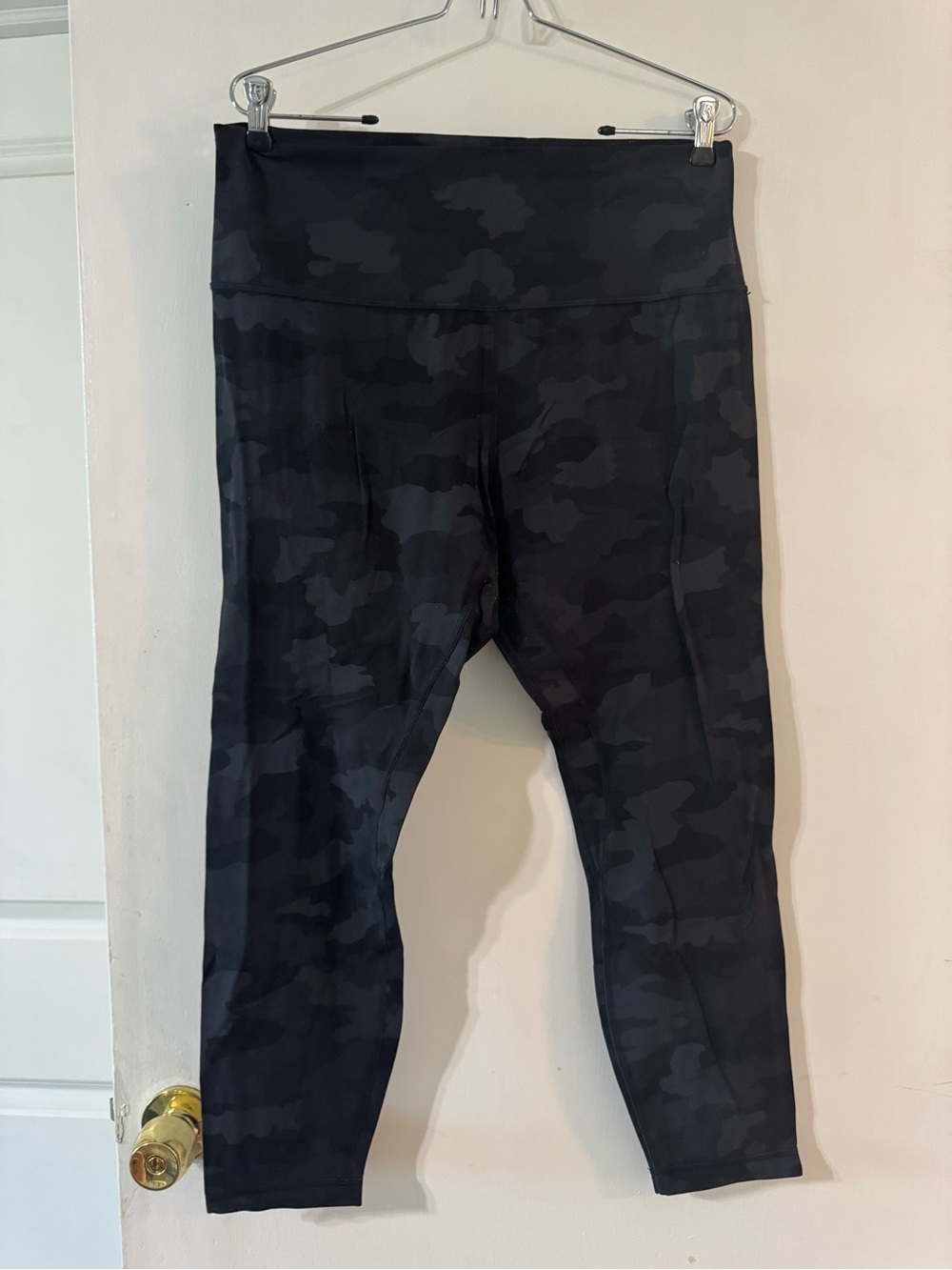 lululemon athletica Black Camo High-Rise Leggings